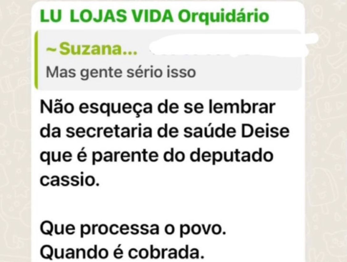 Secretária da Saúde de Cacoal acusada de perseguir grupo que pede apuração de responsabilidade em morte de bebê
