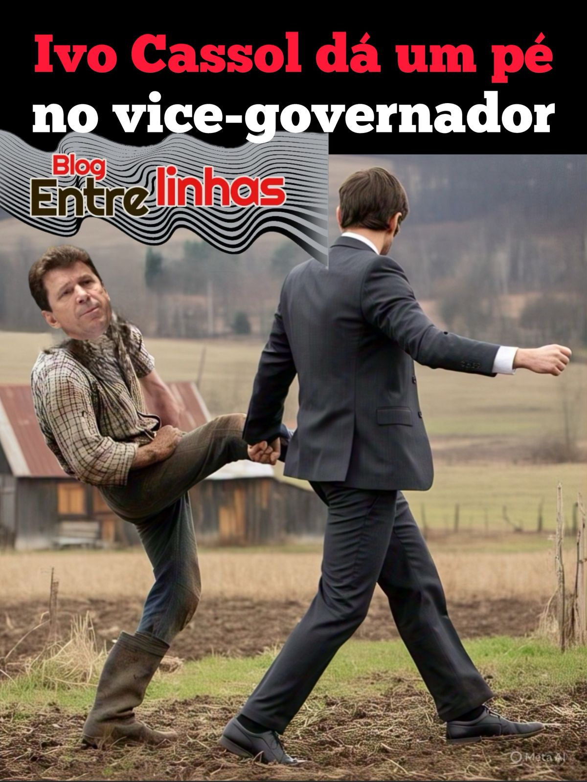 Vice-governador vai pedir o apoio de Ivo Cassol e leva um tremendo pé
